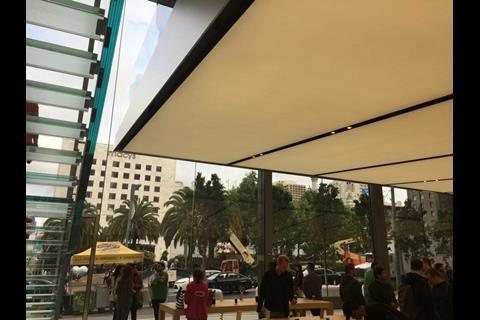 The store is located in Union Square, sharing the location with the likes of Macy's